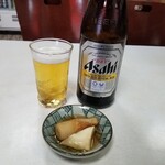 Daruma Ken - お通しとビール
