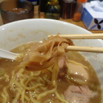 煮干し中華そば 一剣 - 穂先も旨い