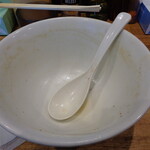 煮干し中華そば 一剣 - ごちそうさまでした