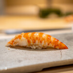 赤坂 鮨みのはら - 車海老、おぼろ