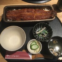 うなぎ四代目菊川 ムスブ田町店 - 一本ウナギ重4980円税込