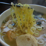 チャイキチ。 - 塩ラーメンの麺