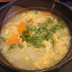 Shunsai Tei - 塩白湯幅広麺。