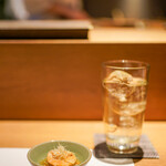 Ebisu Sushi Shiorian Yamashiro - あん肝の生姜煮