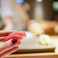 恵比寿 鮨 栞庵 やましろ - 大間の本マグロ赤身