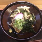 Oofuna Soba - 冷やし山菜そば　440円(税込)