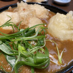 さぬきうどん　ゆう庵 - 鳥玉天カレーうどん　1300円