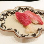 馬車道 大かわ - 鮪握り