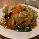 南海飯店 - かたい焼ソバ