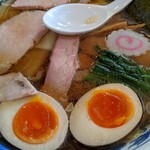 白河手打中華 賀乃屋 - 味玉 (クーポン利用しました)