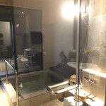 天橋立離宮 星音 - 内風呂は「銀温泉」＾＾全部ガラス張りw