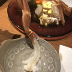 天橋立離宮 星音 - 間人蟹( ＾＾　でろんでろん♬