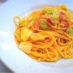 イタリア料理オピューム - キャベツとベーコンのパスタ