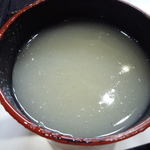 きた六 - 蕎麦湯
