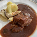 森の食堂 smile spoon - 豚ロースバルサミコと赤ワイン、トマト煮込み