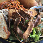 カメイノ食堂 - アヒアコ・サンド・ナポ・全部セットのお惣菜側