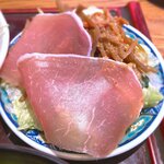 さくら本店 - (ﾗﾝﾁ)さくら定食 小鉢：きんぴらサラダ 生ハム添え　2020.12.4