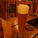 1ポンドステーキ&クラフトビール ハックルベリー - 