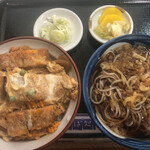 結城屋 - カツ丼セット　1030円