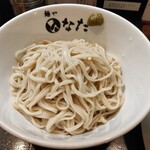 自家製麺 麺や ひなた - 自家製平打ち麺 with 柚子胡椒