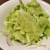 紅花別館 - ココットカレーのグリーンサラダ