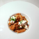 エビスエスクラッシコ - フジッリで鴨のラグー