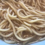 ラーメン山岡家 - 麺アップ