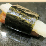 鮨 心白 - カラスミとお餅