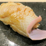 鮨 心白 - ホッキガイ