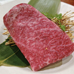 焼肉 スタミナ苑 - イチボのステーキ