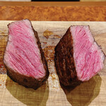 焼肉 スタミナ苑 - イチボのステーキ