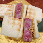 焼肉 スタミナ苑 - カイノミのカツサンド