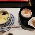 梅の花 - 嶺岡豆腐、茶碗蒸し、卯の花