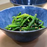 家庭料理 小川 - ほうれんそうごまあえ