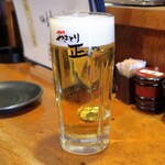 やきとり 正や - 熟撰生ビール