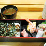 鮨処多田 - こちらはちらし寿司ランチ。(去年の夏頃)