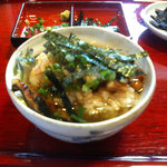 うなぎ かわかみ - 最後はうな茶