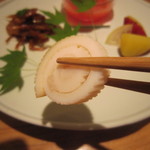 蕎麦 案山子 - 前菜より「巻鯣」アップ