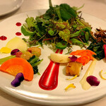 オーガニックグリル鵠沼海岸 - 旬野菜　鵠沼魚醤ドレッシング