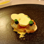 オーガニックグリル鵠沼海岸 - 湘南チキン　車海老　フムス　モッツァレラチーズ　ミニトマト