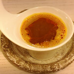 オーガニックグリル鵠沼海岸 - スープドポワソン　ガーリッククルトン