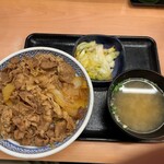 Yoshinoya - 牛丼大盛り＋Bセット