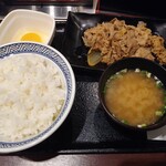 吉野家 - 牛皿定食498円(税抜)ご飯大盛無料