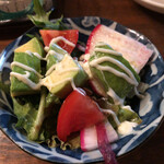 わかたろう - お通し（アボカドサラダ）