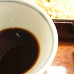 利久庵 - 辛さの中に甘味が効いた返しが印象的