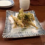 分店　なかむら食堂 - わかさぎの磯部天ぷら