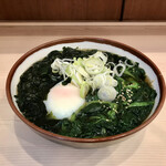 そばの神田 東一屋 - アサソバビンボー！　
      朝そば＋わかめ！　