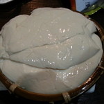 とうふ屋うかい - ザルに入ってます