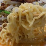 希須林 - 希須林　担々麺　３辛　麺アップ