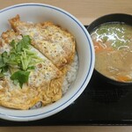 Katsuya - カツ丼(梅)と豚汁(小)